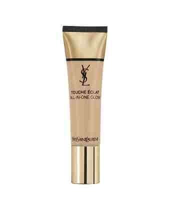 Makiažo pagrindas Yves Saint Laurent Touche Eclat All In One Glow SPF 23 B50 Honey, 30 ml kaina ir informacija | Makiažo pagrindai, pudros | pigu.lt