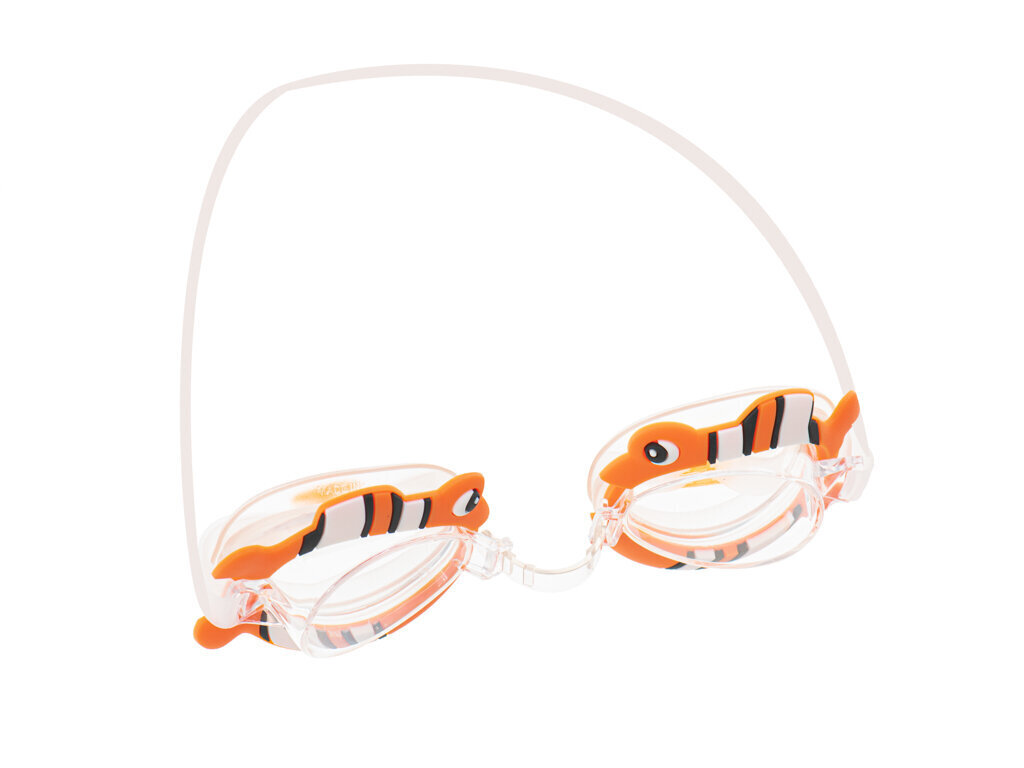 Plaukimo akiniai vaikams, oranžiniai kaina ir informacija | Plaukimo akiniai | pigu.lt