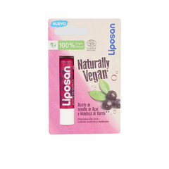 Увлажняющий бальзам для губ Liposan Naturally Веган Aсаи (4,8 g) цена и информация | Помады, бальзамы, блеск для губ | pigu.lt