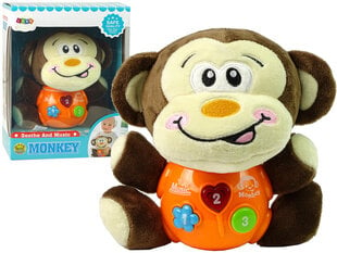 Спящая обезьяна играет мелодии цена и информация | Развивающие игрушки | pigu.lt