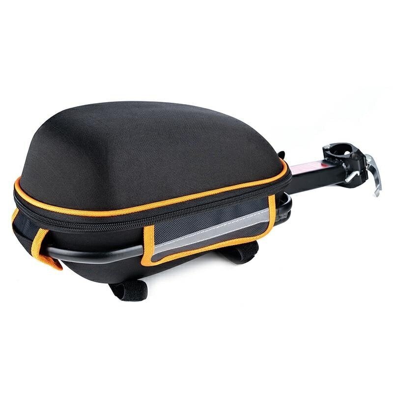 Dviračio bagažinė su krepšiu L34D, juoda kaina ir informacija | Dviračių bagažinės | pigu.lt