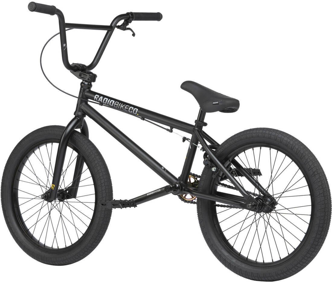 BMX dviratis Radio Evol 20" 2021, juodas kaina ir informacija | Dviračiai | pigu.lt