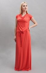 Ilga suknelė moterims, oranžinė kaina ir informacija | Suknelės | pigu.lt