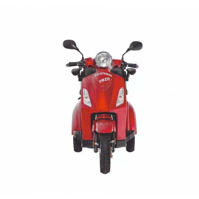 Elektrinis triratis Trio, raudonas kaina ir informacija | Elektriniai motoroleriai | pigu.lt