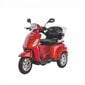 Elektrinis triratis Trio, raudonas kaina ir informacija | Elektriniai motoroleriai | pigu.lt