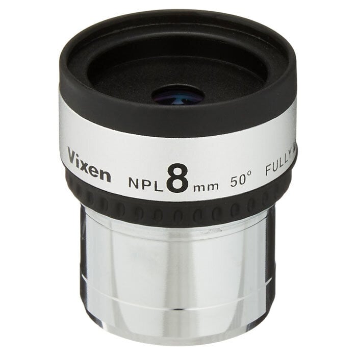 Okuliaras Vixen NPL 50° 8 mm (1,25 colio) kaina ir informacija | Teleskopai ir mikroskopai | pigu.lt