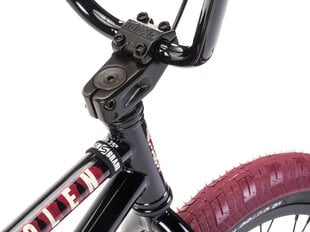 Stolen Casino 20'' 2022 BMX Freestyle dviratis, Black/Blood Red kaina ir informacija | Dviračiai | pigu.lt
