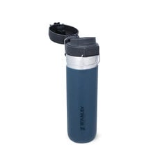 Термобутылка The Quick Flip Water Bottle Go, 0,71 л, голубая цена и информация | Кухонная утварь | pigu.lt