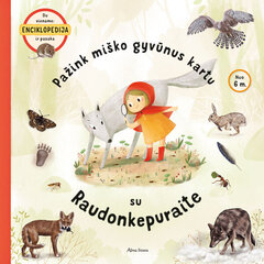 Pažink miško gyvūnus kartu su Raudonkepuraite kaina ir informacija | Lavinamosios knygos | pigu.lt