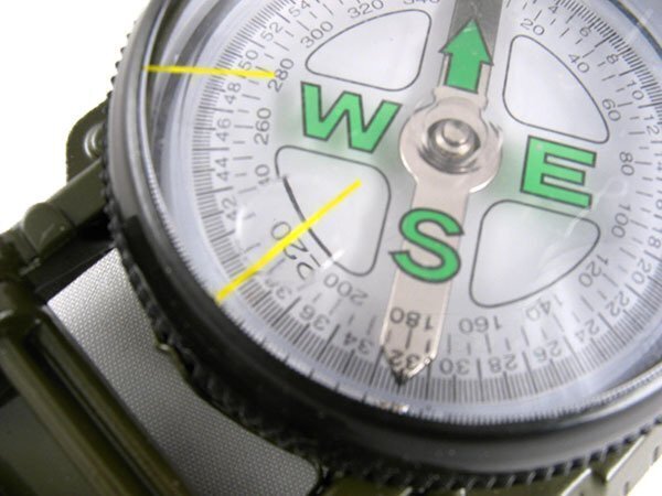 Metalinis kompasas, žalias kaina ir informacija | Kompasai | pigu.lt
