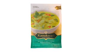 Žaliojo kario pasta Kanokwan 50 g kaina ir informacija | Padažai | pigu.lt