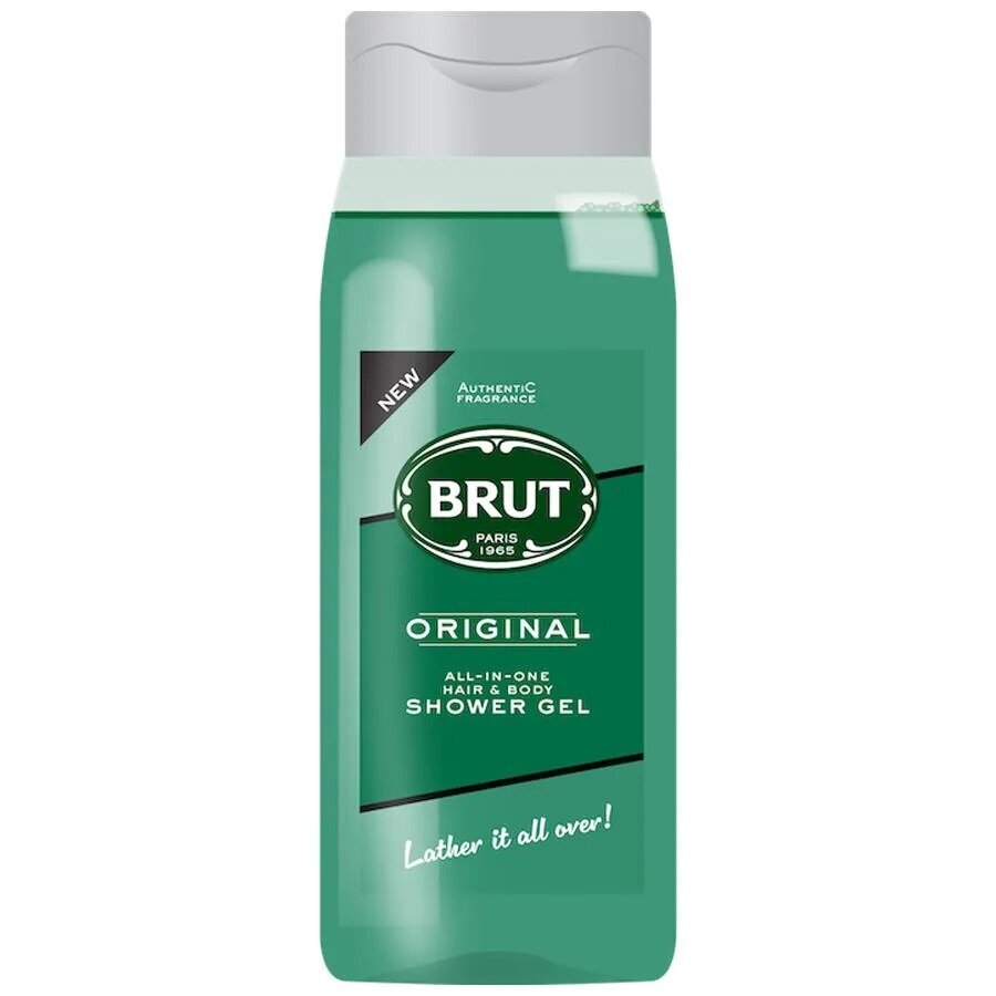 Dušo gelis vyrams brut shower gel original, 500 ml kaina ir informacija | Dušo želė, aliejai | pigu.lt