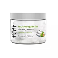 Skutimosi putos su avokadu ir niacinamidu Fluff SuperFood Shaving Mousse, 200 ml kaina ir informacija | Skutimosi priemonės ir kosmetika | pigu.lt