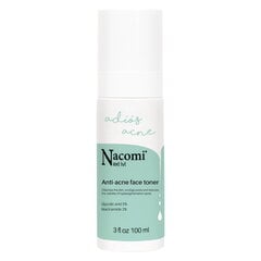 Veido tonikas nuo spuogų Nacomi Next Level Anti-acne, 100 ml kaina ir informacija | Veido prausikliai, valikliai | pigu.lt