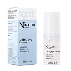 Лифтинг- сыворотка для кожи вокруг глаз Nacomi Next Level Lifting Eye Serum, 15 мл цена и информация | Сыворотки, кремы для век | pigu.lt