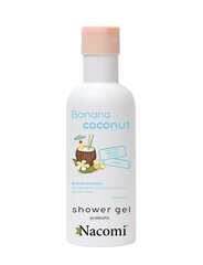 Гель для душа Nacomi банановый и кокосовый, 300 мл цена и информация | Масла, гели для душа | pigu.lt