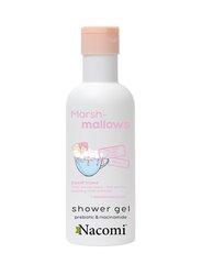 Гель для душа Nacomi Shower Gel Marshmallow, 300 мл цена и информация | Масла, гели для душа | pigu.lt