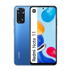 Xiaomi Redmi Note 11 Blue kaina ir informacija | Mobilieji telefonai | pigu.lt