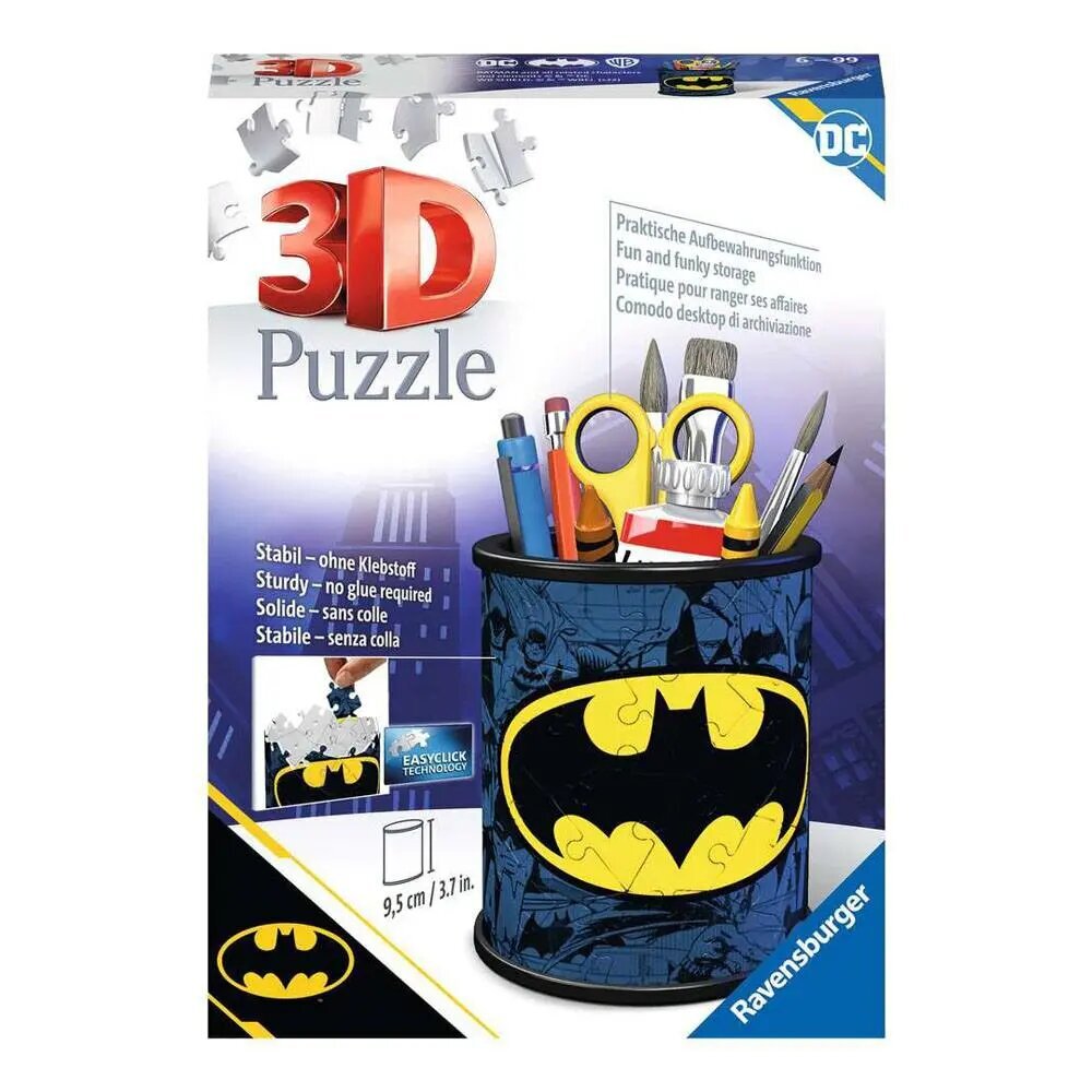 3D dėlionė/pieštukinė Ravensburger Batman, 54 d. kaina ir informacija | Dėlionės (puzzle) | pigu.lt