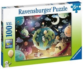 Пазл Ravensburger 100 деталей Планеты цена и информация | Пазлы | pigu.lt