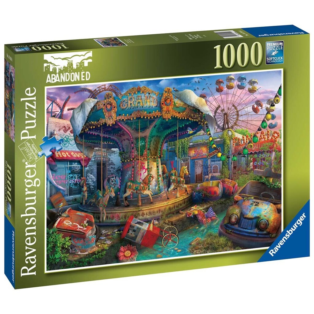 Dėlionė Ravensburger Niūrus karnavalas, 1000 deet. kaina ir informacija | Dėlionės (puzzle) | pigu.lt