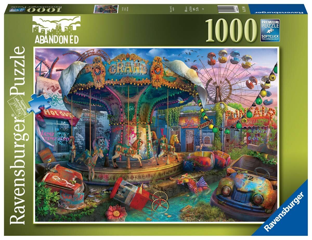 Dėlionė Ravensburger Niūrus karnavalas, 1000 deet. цена и информация | Dėlionės (puzzle) | pigu.lt