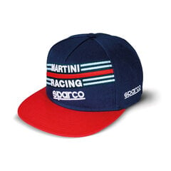 Кепка Sparco Martini Racing цена и информация | Мужские шарфы, шапки, перчатки | pigu.lt