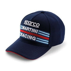 Кепка Sparco Martini Racing цена и информация | Мужские шарфы, шапки, перчатки | pigu.lt