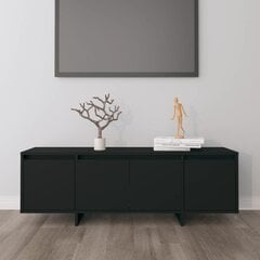 vidaXL Televizoriaus spintelė, juodos spalvos, 120x30x40,5 cm, MDP kaina ir informacija | TV staliukai | pigu.lt