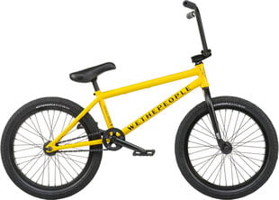 Wethepeople Justice 20" 2021 BMX Freestyle dviratis, Matt Taxi Yellow kaina ir informacija | Dviračiai | pigu.lt