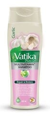 Dabur Vatika MutiVit šampūnas Garlic, 400ml kaina ir informacija | Šampūnai | pigu.lt