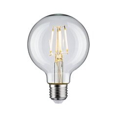 Лампа Paulmann LED Globe 80мм Filament E27 230V 470lm 4,8Вт 2700K, прозрачная цена и информация | Электрические лампы | pigu.lt