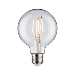 Лампа Paulmann LED Globe 80мм Filament E27 230V 470лм 4,8Вт 4000K, прозрачная цена и информация | Электрические лампы | pigu.lt