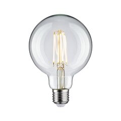Paulmann lemputė LED Globe 95mm Filament E27 230V 806lm 7,5W 2700K Skaidrus kaina ir informacija | Elektros lemputės | pigu.lt