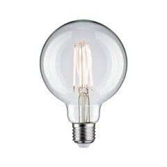 Лампа Paulmann LED Globe 95мм Filament E27 230V 806лм 7.5Вт 4000K, прозрачная цена и информация | Электрические лампы | pigu.lt