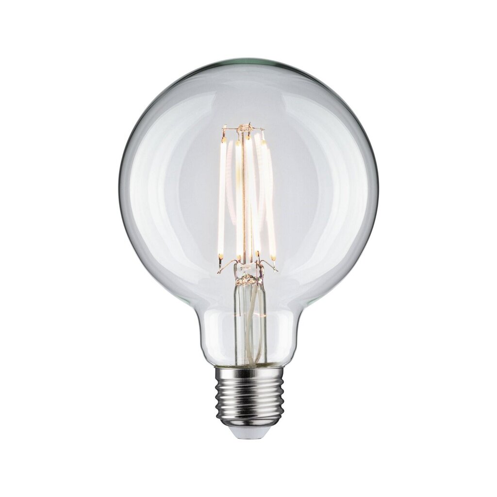 Paulmann lemputė LED Globe 95mm Filament E27 230V 806lm 7,5W 4000K Skaidrus цена и информация | Elektros lemputės | pigu.lt
