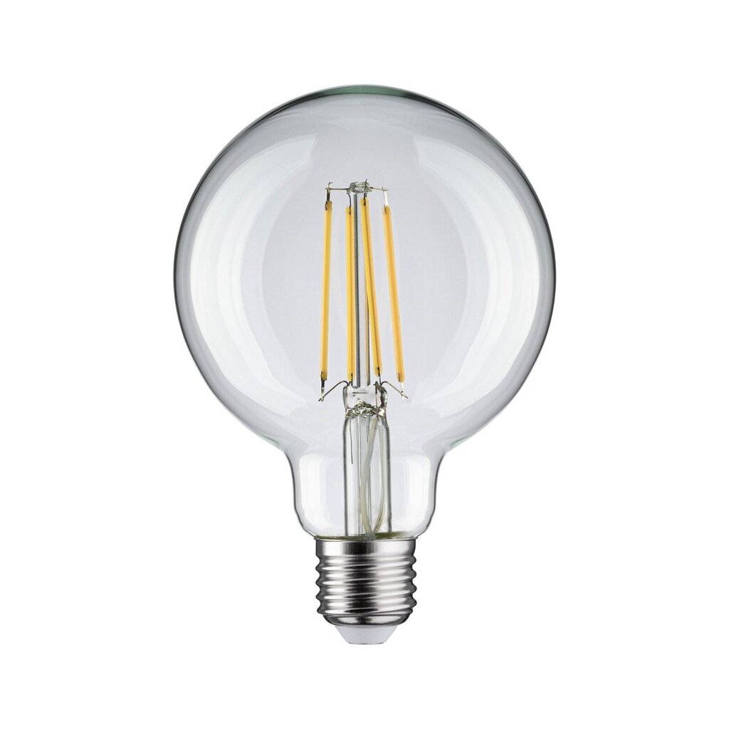 Paulmann lemputė LED Globe 95mm Filament E27 230V 806lm 7,5W 4000K Skaidrus  kaina | pigu.lt