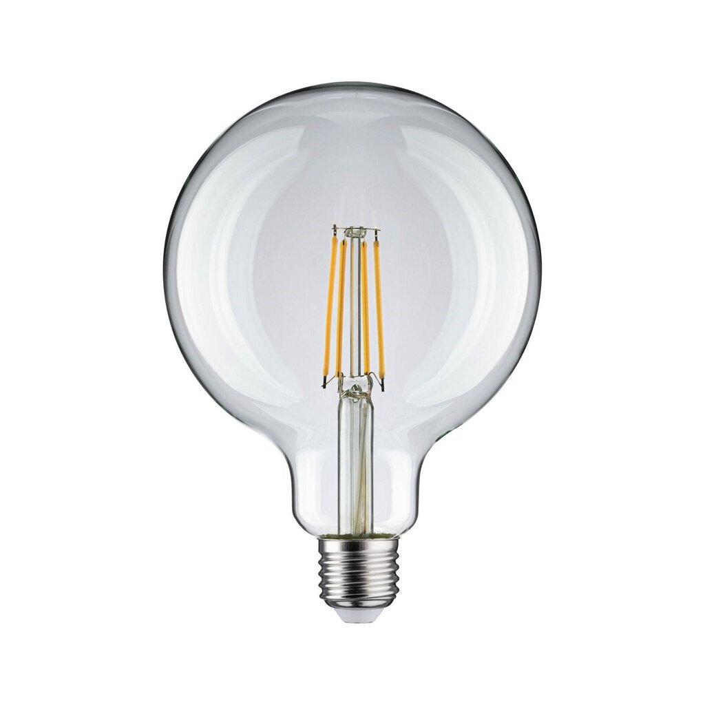 Paulmann lemputė LED Globe 125mm Filament E27 230V 1055lm 9W 2700K Skaidrus kaina ir informacija | Elektros lemputės | pigu.lt
