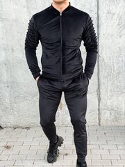 Komplektas vyrams LT, juodas цена и информация | Мужская спортивная одежда | pigu.lt