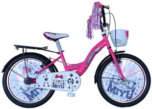 Vaikiškas dviratis Vision Miyu, 20”, rožinis/baltas kaina ir informacija | Dviračiai | pigu.lt