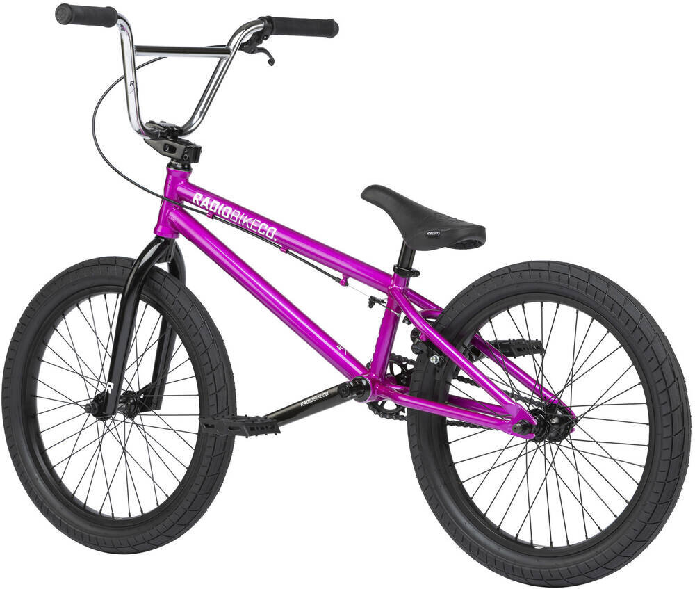 Radio Saiko 20" 2021 BMX Freestyle dviratis, Metallic Purple kaina ir informacija | Dviračiai | pigu.lt