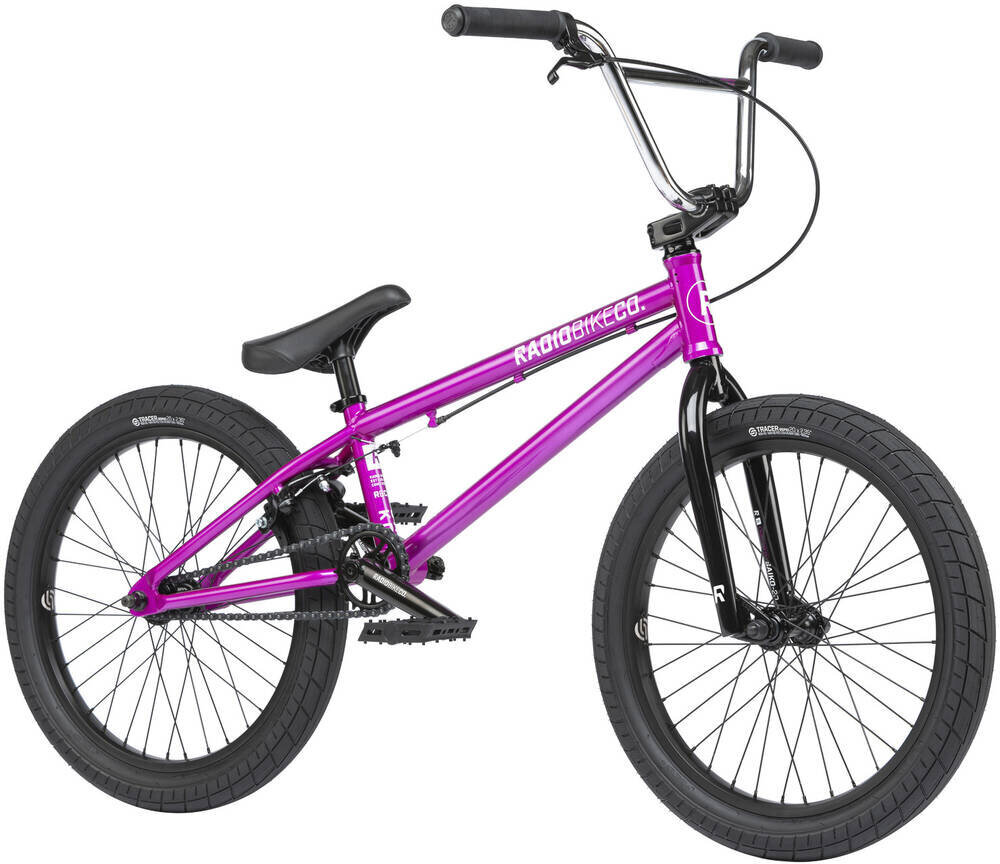 Radio Saiko 20" 2021 BMX Freestyle dviratis, Metallic Purple kaina ir informacija | Dviračiai | pigu.lt