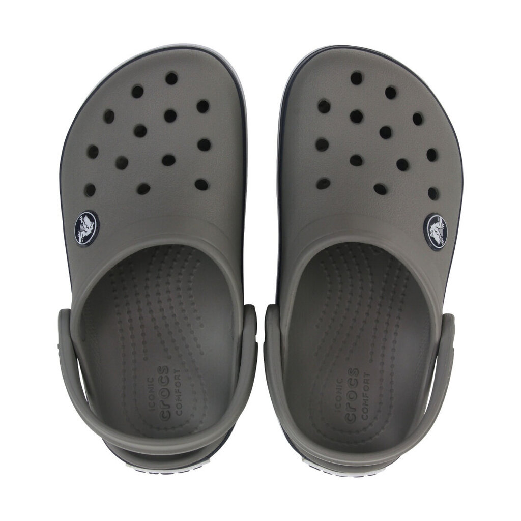 Crocs™ šlepetės vaikams Crocband Clog Kid's 207005 166250, žalios kaina ir informacija | Šlepetės, kambario avalynė vaikams | pigu.lt