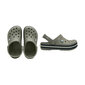 Crocs™ šlepetės vaikams Crocband Clog Kid's 207005 166250, žalios kaina ir informacija | Šlepetės, kambario avalynė vaikams | pigu.lt