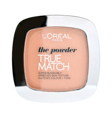 Компактная пудра L'Oreal Paris True Match Супер смешиваемая 9 г, C2 Rose Vanilla цена и информация | Пудры, базы под макияж | pigu.lt