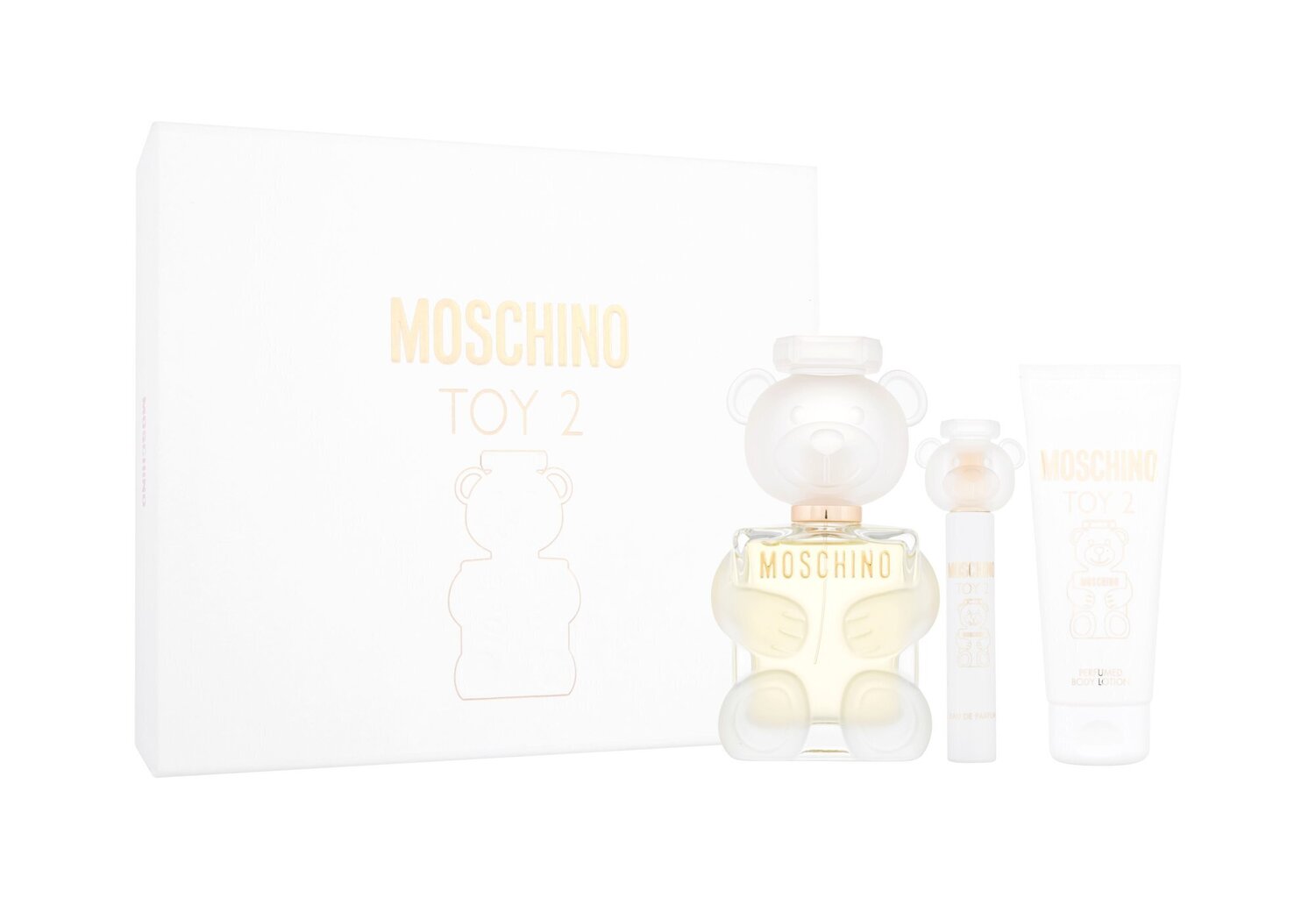 Rinkinys Moschino Toy 2: EDP moterims 100 ml + 10 ml + kūno losjonas 100 ml kaina ir informacija | Kvepalai moterims | pigu.lt