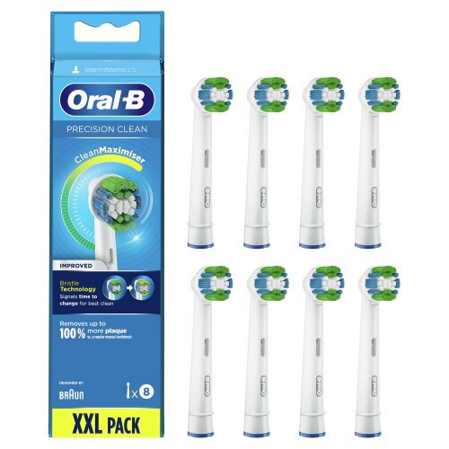 Oral-B EB20-8 Precision Clean kaina ir informacija | Elektrinių dantų šepetėlių antgaliai | pigu.lt