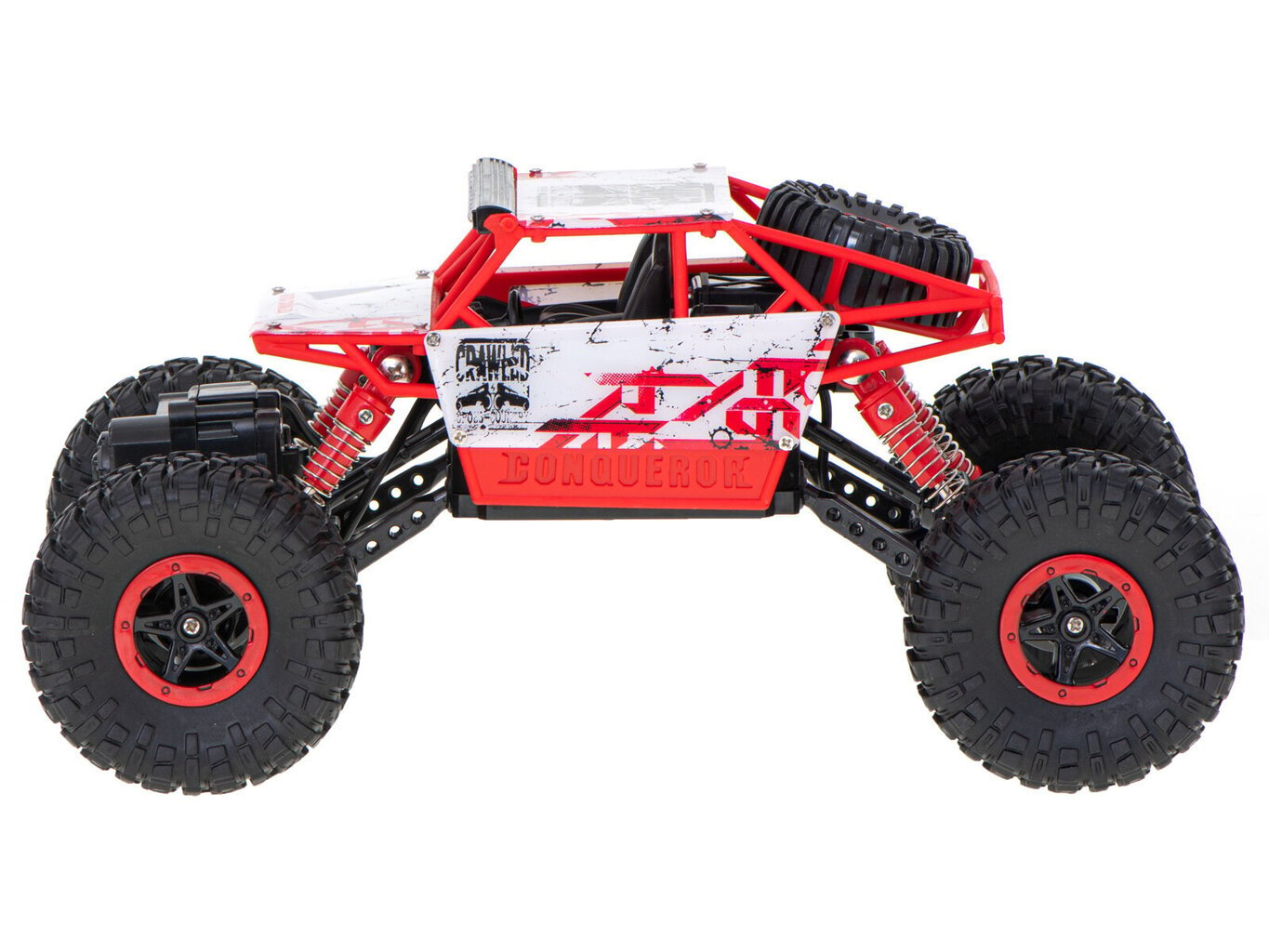 Automobilis RC Rock Crawler HB 2.4GHz 1:18 raudonas kaina ir informacija | Žaislai berniukams | pigu.lt