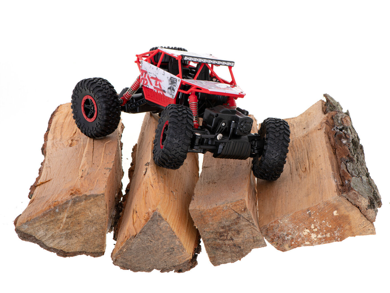 Automobilis RC Rock Crawler HB 2.4GHz 1:18 raudonas цена и информация | Žaislai berniukams | pigu.lt