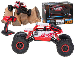 Красный автомобиль RC Rock Crawler HB 2.4GHz 1:18 цена и информация | Игрушки для мальчиков | pigu.lt